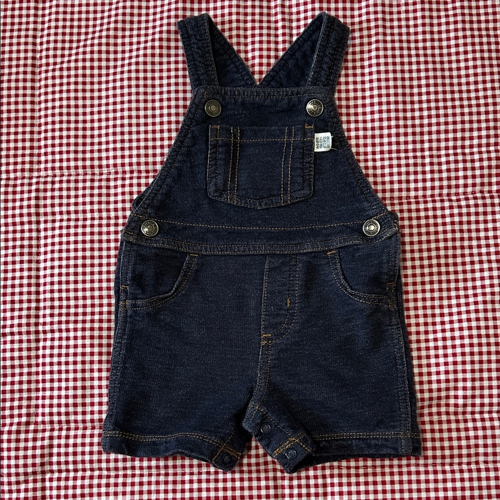 Carter's Dark Blue Denim Overalls
